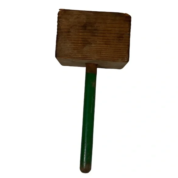 Vintage Kitchen Mallet Wood Handmade Crafted Primitive Antique Farmhouse Decor